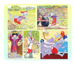 Harey the hare-brained rabbit