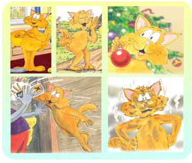 Scampi the cat